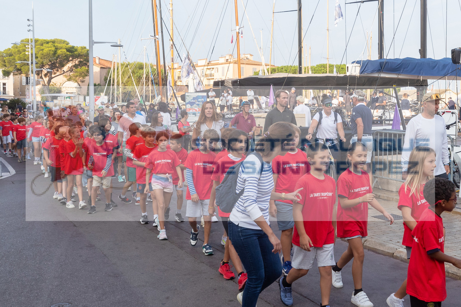 05 10 2023, Saint-Tropez (FRA,83), Les Voiles de Saint-Tropez 2023, Race Day 5, Défilé des minots de St Tropez 05 10 2023, Saint-Tropez (FRA,83), Les Voiles de Saint-Tropez 2023, Race Day 5, Défilé des minots de St Tropez