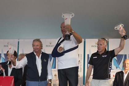 05 10 2014, Saint-Tropez (FRA,83), Voiles de Saint-Tropez 2014, Day 8, Prizegiving