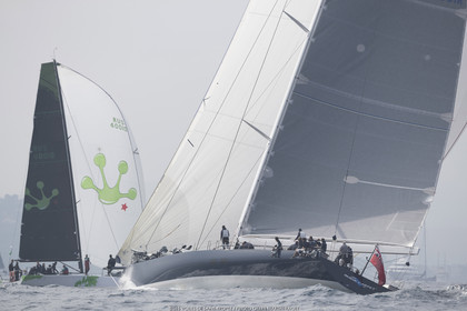 01 10 2017, Saint-Tropez (FRA,83), Les Voiles de Saint-Tropez 2017, Entrainements libres et arrivée de la Coupe du Yacht Club de France