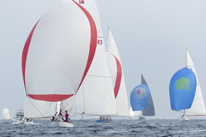01 10 2017, Saint-Tropez (FRA,83), Les Voiles de Saint-Tropez 2017, Entrainements libres et arrivée de la Coupe du Yacht Club de France