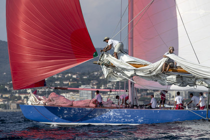 30 09 2018, Saint-Tropez (FRA, 83), Les Voiles de Saint-Tropez 2018, arrivée de Cannes-Saint-Tropez, Coupe du Yacht Club de France