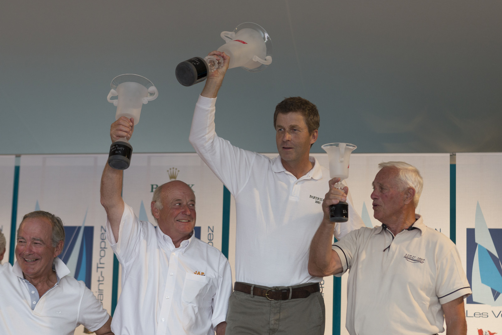 05 10 2014, Saint-Tropez (FRA,83), Voiles de Saint-Tropez 2014, Day 8, Prizegiving 05 10 2014, Saint-Tropez (FRA,83), Voiles de Saint-Tropez 2014, Day 8, Prizegiving