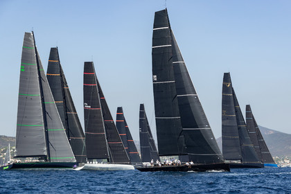 30 09 2023, Saint-Tropez (FRA,83), Les Voiles de Saint-Tropez 2023, Race day 1 for Maxi Yachts