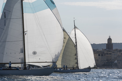 30 09 2018, Saint-Tropez (FRA, 83), Les Voiles de Saint-Tropez 2018, arrivée de Cannes-Saint-Tropez, Coupe du Yacht Club de France