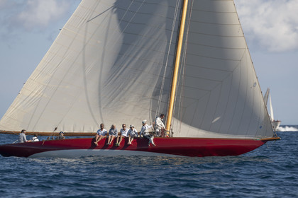 26 09 2020, Saint-Tropez (FRA,83), Les Voiles de Saint-Tropez 2020, Day 1, Training, Finish Yacht Club de France Cup Cannes - Saint-Tropez