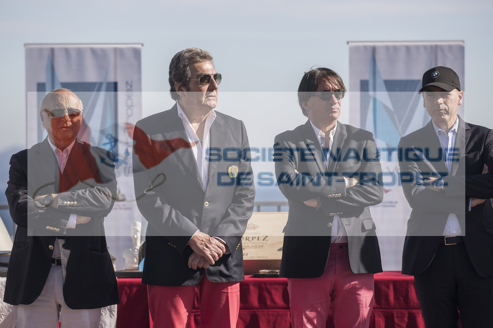 06 10 2017, Saint-Tropez (FRA,83), Les Voiles de Saint-Tropez 2017, jour , Remise des prix 06 10 2017, Saint-Tropez (FRA,83), Les Voiles de Saint-Tropez 2017, jour , Remise des prix