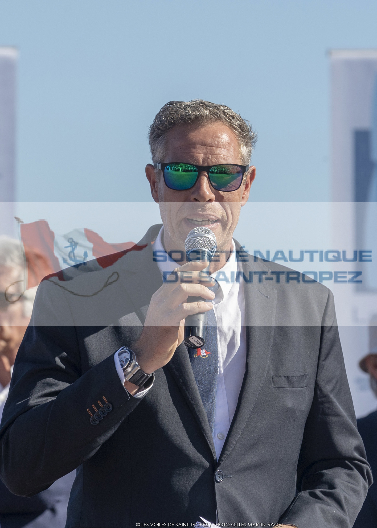 06 10 2019, Saint-Tropez (FRA,83), Les Voiles de Saint-Tropez 2019, day 7, prizegiving 06 10 2019, Saint-Tropez (FRA,83), Les Voiles de Saint-Tropez 2019, day 7, prizegiving