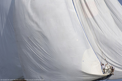 27 09 2015, Saint-Tropez (FRA,83), Voiles de Saint-Tropez 2015, Yacht Club de France Cup (Cannes Saint-Tropez) and training day