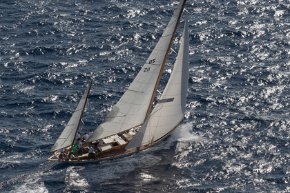 03 10 2023, Saint-Tropez (FRA,83), Les Voiles de Saint-Tropez 2023, Race Day 3, Trophée Rolex, Stormy Weather