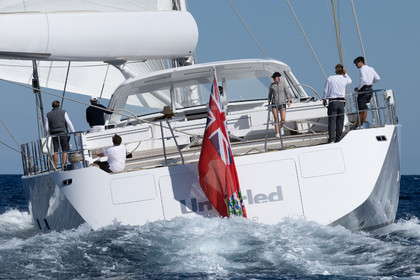 27 09 2025, Saint-Tropez (FRA), Voiles de Saint-Tropez 2025, Trainings, Unfurled