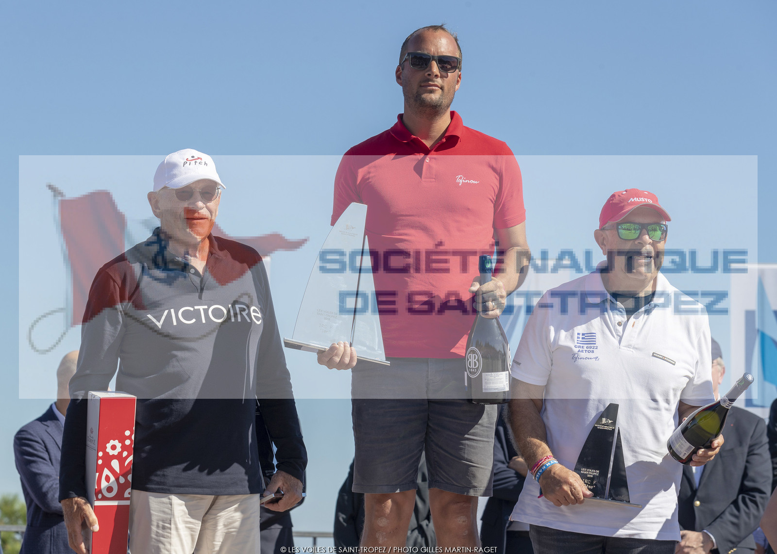 06 10 2019, Saint-Tropez (FRA,83), Les Voiles de Saint-Tropez 2019, day 7, prizegiving 06 10 2019, Saint-Tropez (FRA,83), Les Voiles de Saint-Tropez 2019, day 7, prizegiving