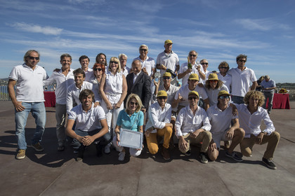 06 10 2017, Saint-Tropez (FRA,83), Les Voiles de Saint-Tropez 2017, jour , Remise des prix