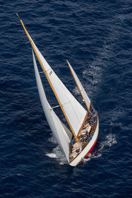 03 10 2023, Saint-Tropez (FRA,83), Les Voiles de Saint-Tropez 2023, Race Day 3, Trophée Rolex, Baruna