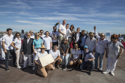06 10 2017, Saint-Tropez (FRA,83), Les Voiles de Saint-Tropez 2017, jour , Remise des prix