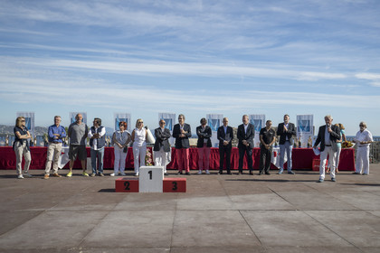 06 10 2017, Saint-Tropez (FRA,83), Les Voiles de Saint-Tropez 2017, jour , Remise des prix