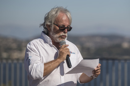 06 10 2017, Saint-Tropez (FRA,83), Les Voiles de Saint-Tropez 2017, jour , Remise des prix