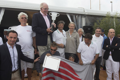 06 10 2013 - Saint-Tropez (FRA,83) - Voiles de Saint-Tropez 2013 - Prizegiving