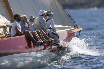26 09 2020, Saint-Tropez (FRA,83), Les Voiles de Saint-Tropez 2020, Day 1, Training, Finish Yacht Club de France Cup Cannes - Saint-Tropez
