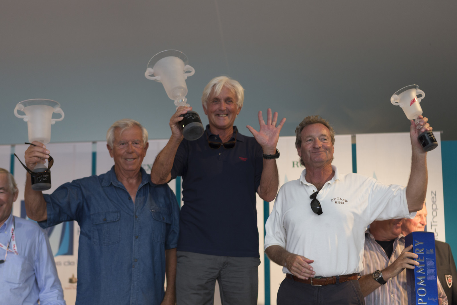 05 10 2014, Saint-Tropez (FRA,83), Voiles de Saint-Tropez 2014, Day 8, Prizegiving 05 10 2014, Saint-Tropez (FRA,83), Voiles de Saint-Tropez 2014, Day 8, Prizegiving