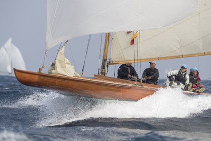 01 10 2017, Saint-Tropez (FRA,83), Les Voiles de Saint-Tropez 2017, Entrainements libres et arrivée de la Coupe du Yacht Club de France
