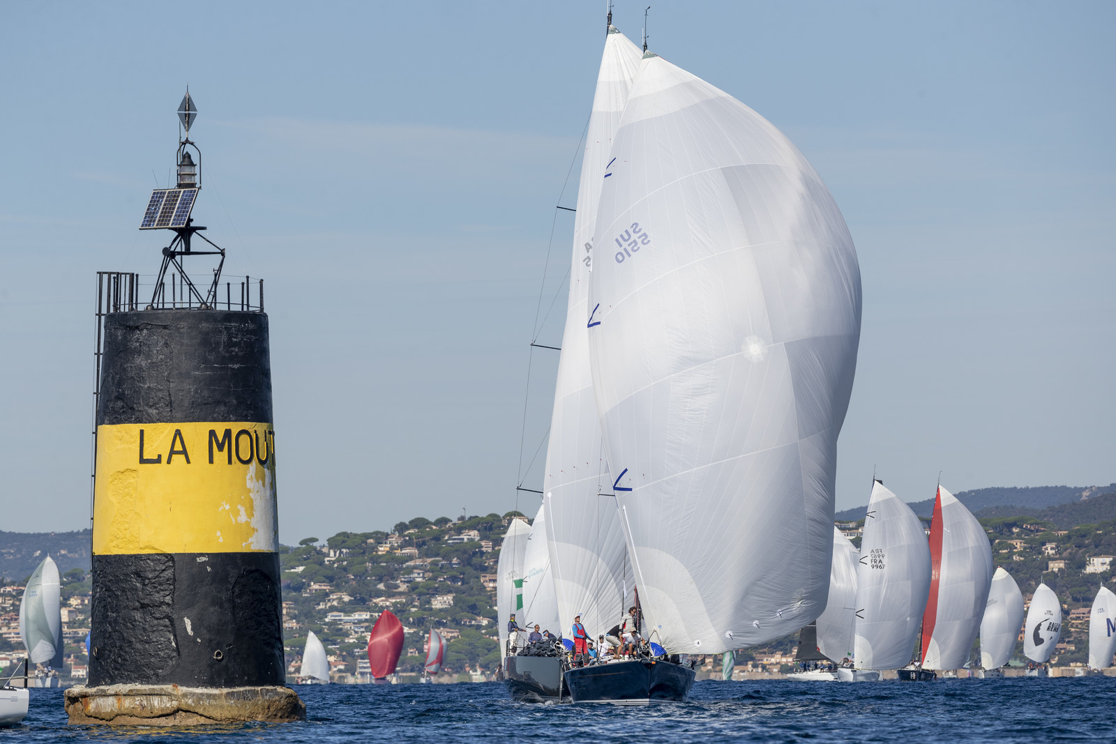 26 09 2022, Saint-Tropez (FRA,83), Voiles de Saint-Tropez 2022, Premier jour de course pour les IRC - ENtraînements pour les classiques 26 09 2022, Saint-Tropez (FRA,83), Voiles de Saint-Tropez 2022, Premier jour de course pour les IRC - ENtraînements pour les classiques