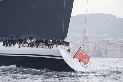 01 10 2017, Saint-Tropez (FRA,83), Les Voiles de Saint-Tropez 2017, Entrainements libres et arrivée de la Coupe du Yacht Club de France