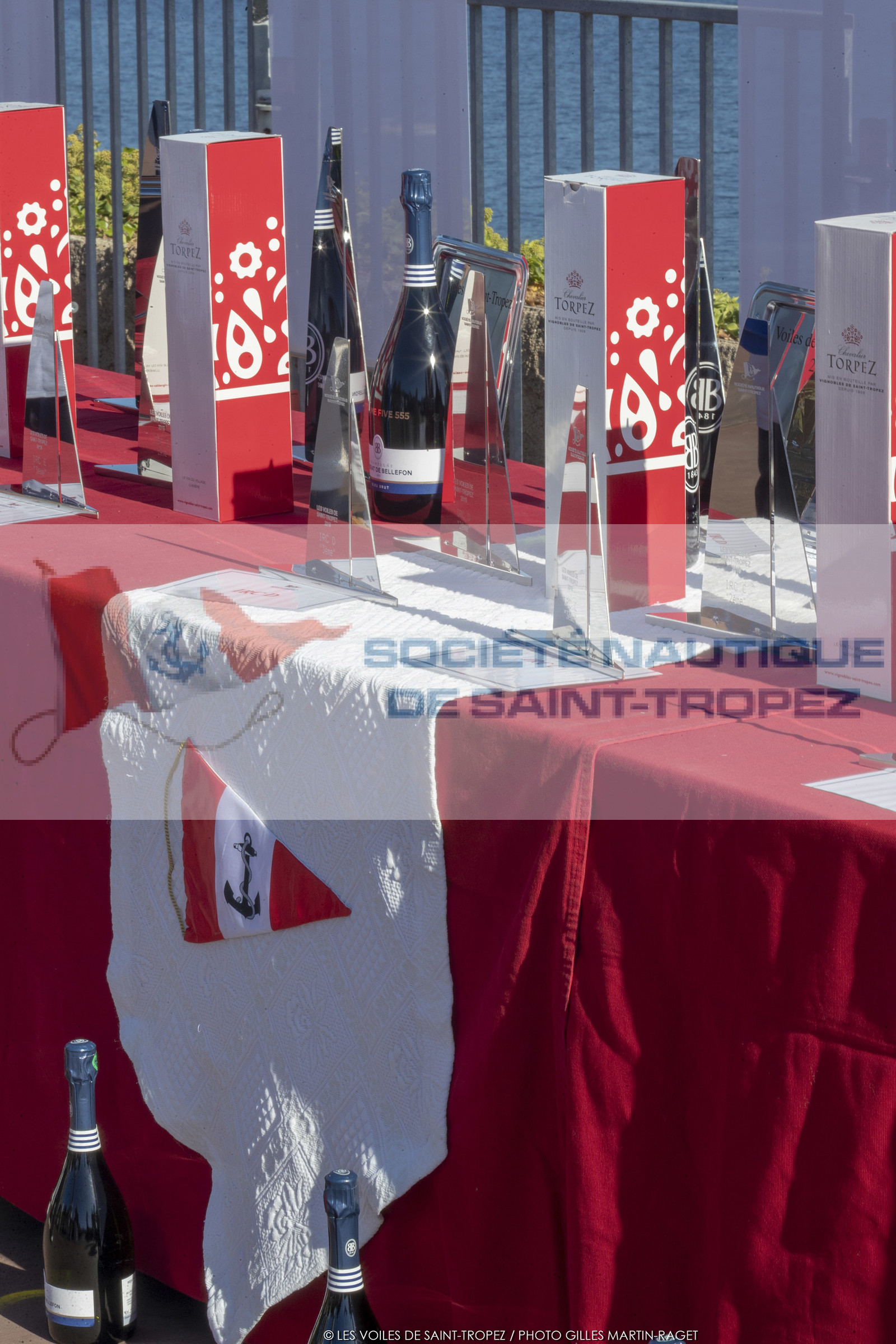 06 10 2019, Saint-Tropez (FRA,83), Les Voiles de Saint-Tropez 2019, day 7, prizegiving 06 10 2019, Saint-Tropez (FRA,83), Les Voiles de Saint-Tropez 2019, day 7, prizegiving