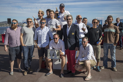 06 10 2017, Saint-Tropez (FRA,83), Les Voiles de Saint-Tropez 2017, jour , Remise des prix