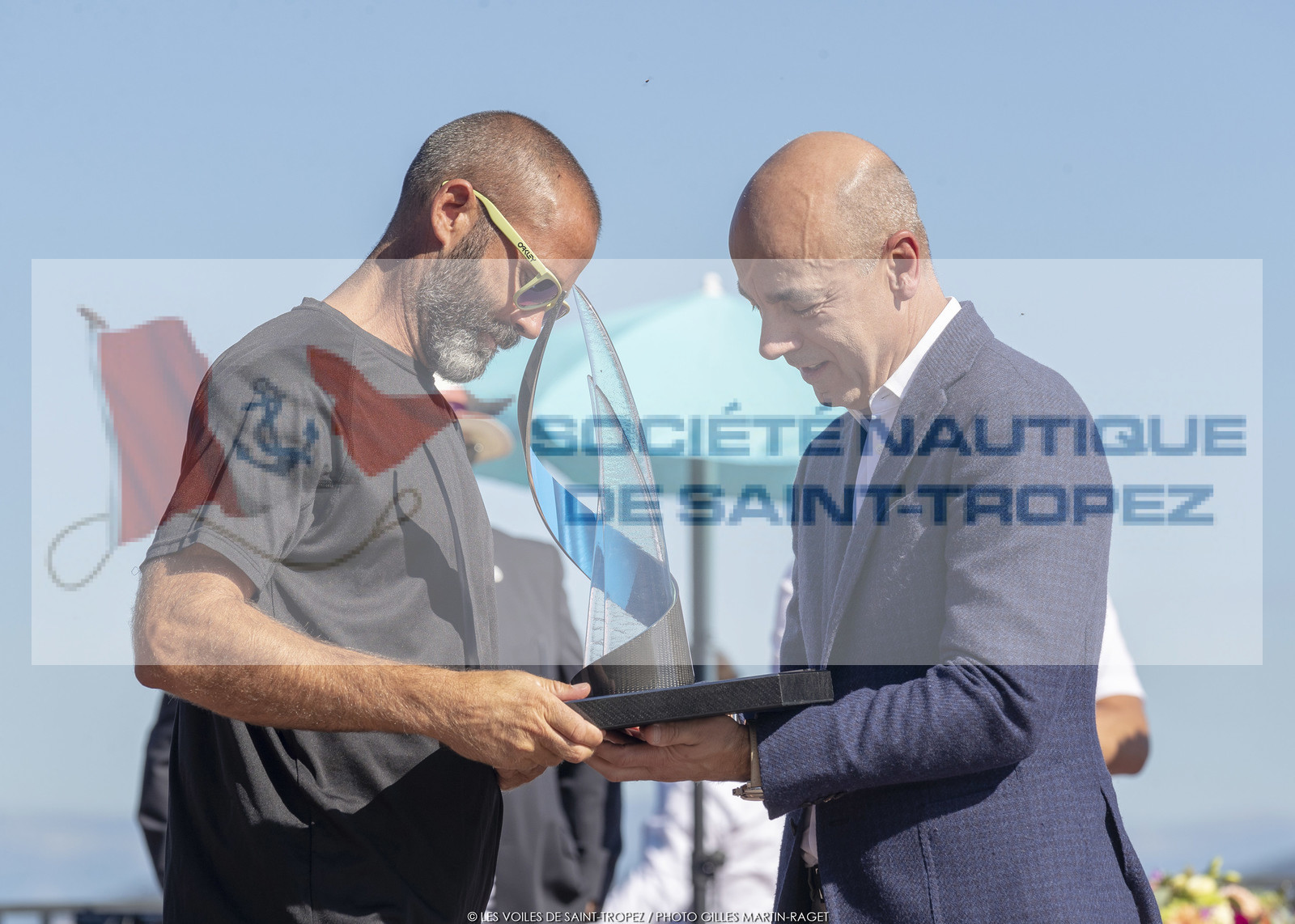 06 10 2019, Saint-Tropez (FRA,83), Les Voiles de Saint-Tropez 2019, day 7, prizegiving 06 10 2019, Saint-Tropez (FRA,83), Les Voiles de Saint-Tropez 2019, day 7, prizegiving