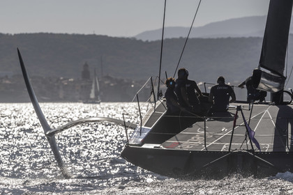04 10 2022, Saint-Tropez (FRA,83), Voiles de Saint-Tropez 2022, Semaine 2 réservée aux maxis,  race 1
