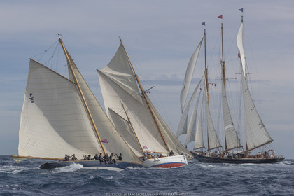 29  2022, Saint-Tropez (FRA,83), Les Voiles de Saint-Tropez 2022, journée des défis, course de centenaires