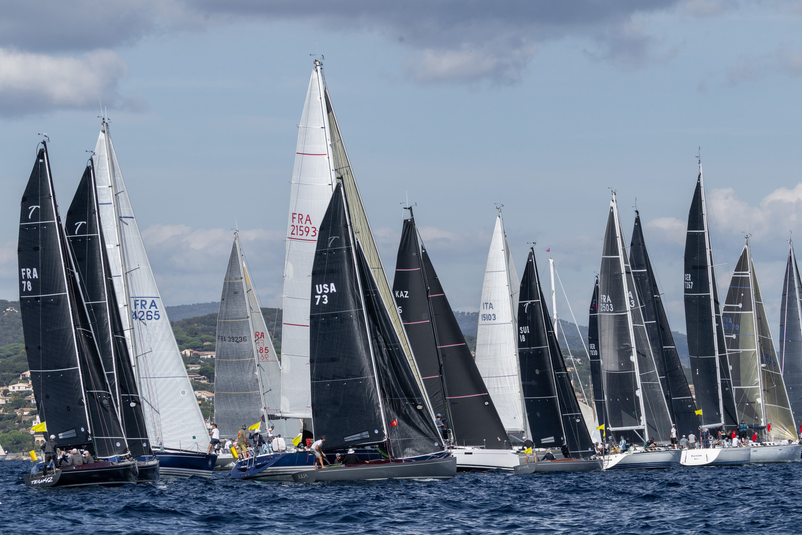 30 09 2025, Saint-Tropez (FRA), Les Voles de Saint-Tropez 2025, Race Day 2 30 09 2025, Saint-Tropez (FRA), Les Voles de Saint-Tropez 2025, Race Day 2