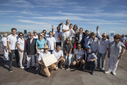 06 10 2017, Saint-Tropez (FRA,83), Les Voiles de Saint-Tropez 2017, jour , Remise des prix