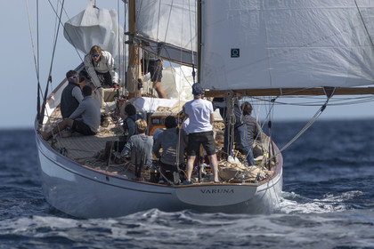 26 09 2020, Saint-Tropez (FRA,83), Les Voiles de Saint-Tropez 2020, Day 1, Training, Finish Yacht Club de France Cup Cannes - Saint-Tropez