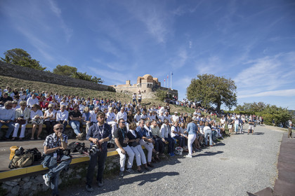 06 10 2017, Saint-Tropez (FRA,83), Les Voiles de Saint-Tropez 2017, jour , Remise des prix