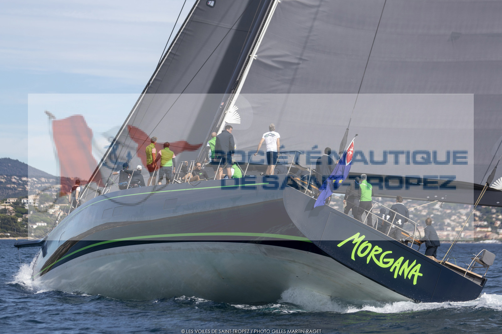 02 10 2022, Saint-Tropez (FRA,83), Voiles de Saint-Tropez 2022,  entraînement des maxis 02 10 2022, Saint-Tropez (FRA,83), Voiles de Saint-Tropez 2022,  entraînement des maxis