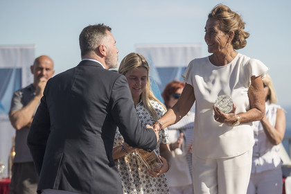 06 10 2017, Saint-Tropez (FRA,83), Les Voiles de Saint-Tropez 2017, jour , Remise des prix