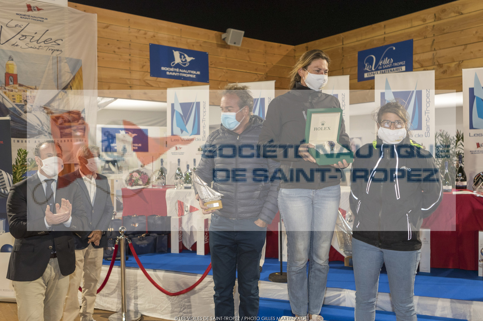 03 10 2020, Saint-Tropez (FRA,83), Les Voiles de Saint-Tropez 2020, Day 6, prizegiving