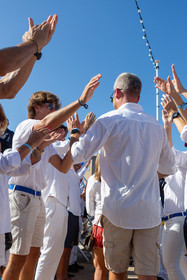 08 10 2023, Saint-Tropez (FRA,83), Les Voiles de Saint-Tropez 2023, Prizegiving classics and moderns