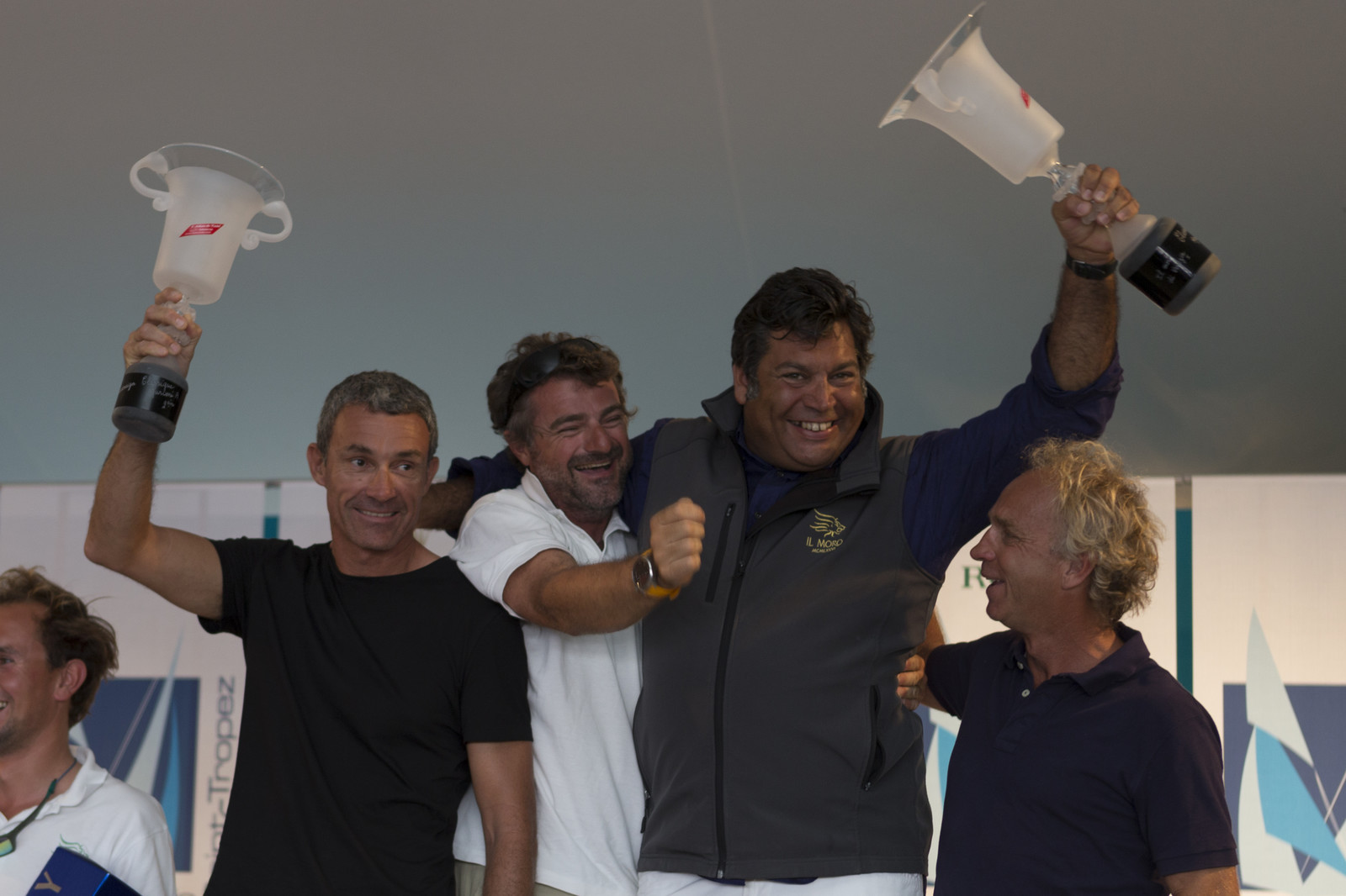 05 10 2014, Saint-Tropez (FRA,83), Voiles de Saint-Tropez 2014, Day 8, Prizegiving 05 10 2014, Saint-Tropez (FRA,83), Voiles de Saint-Tropez 2014, Day 8, Prizegiving