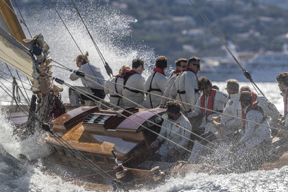 26 09 2022, Saint-Tropez (FRA,83), Voiles de Saint-Tropez 2022, Premier jour de course pour les IRC - ENtraînements pour les classiques