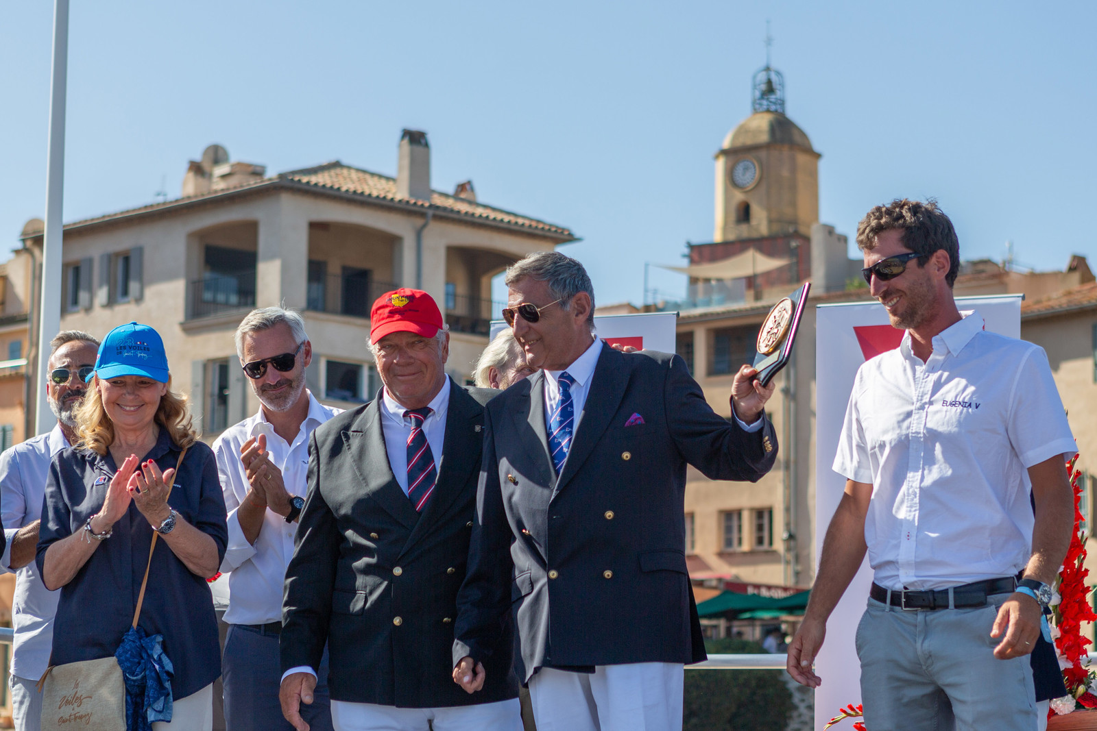 08 10 2023, Saint-Tropez (FRA,83), Les Voiles de Saint-Tropez 2023, Prizegiving classics and moderns