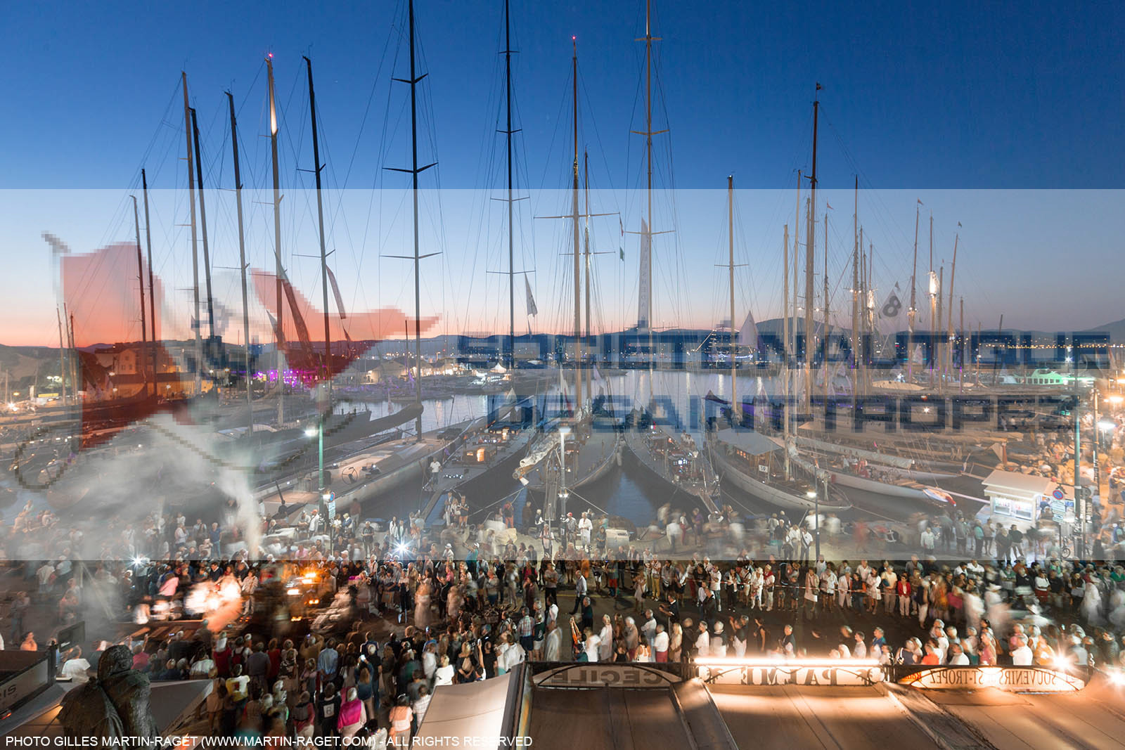 29 09 2016, Saint-Tropez (FRA,83), Voiles de Saint-Tropez 2016, Challenge Day, Crew parade