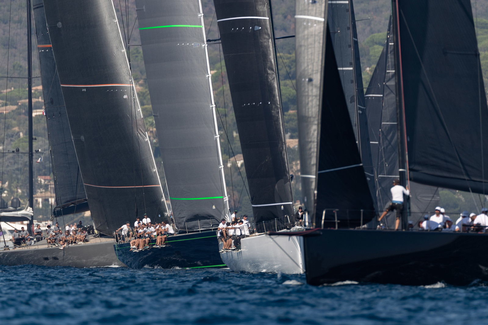 30 09 2023, Saint-Tropez (FRA,83), Les Voiles de Saint-Tropez 2023, Race day 1 for Maxi Yachts 30 09 2023, Saint-Tropez (FRA,83), Les Voiles de Saint-Tropez 2023, Race day 1 for Maxi Yachts