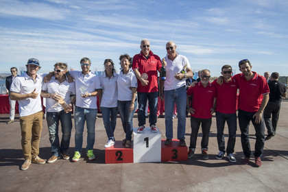 06 10 2017, Saint-Tropez (FRA,83), Les Voiles de Saint-Tropez 2017, jour , Remise des prix