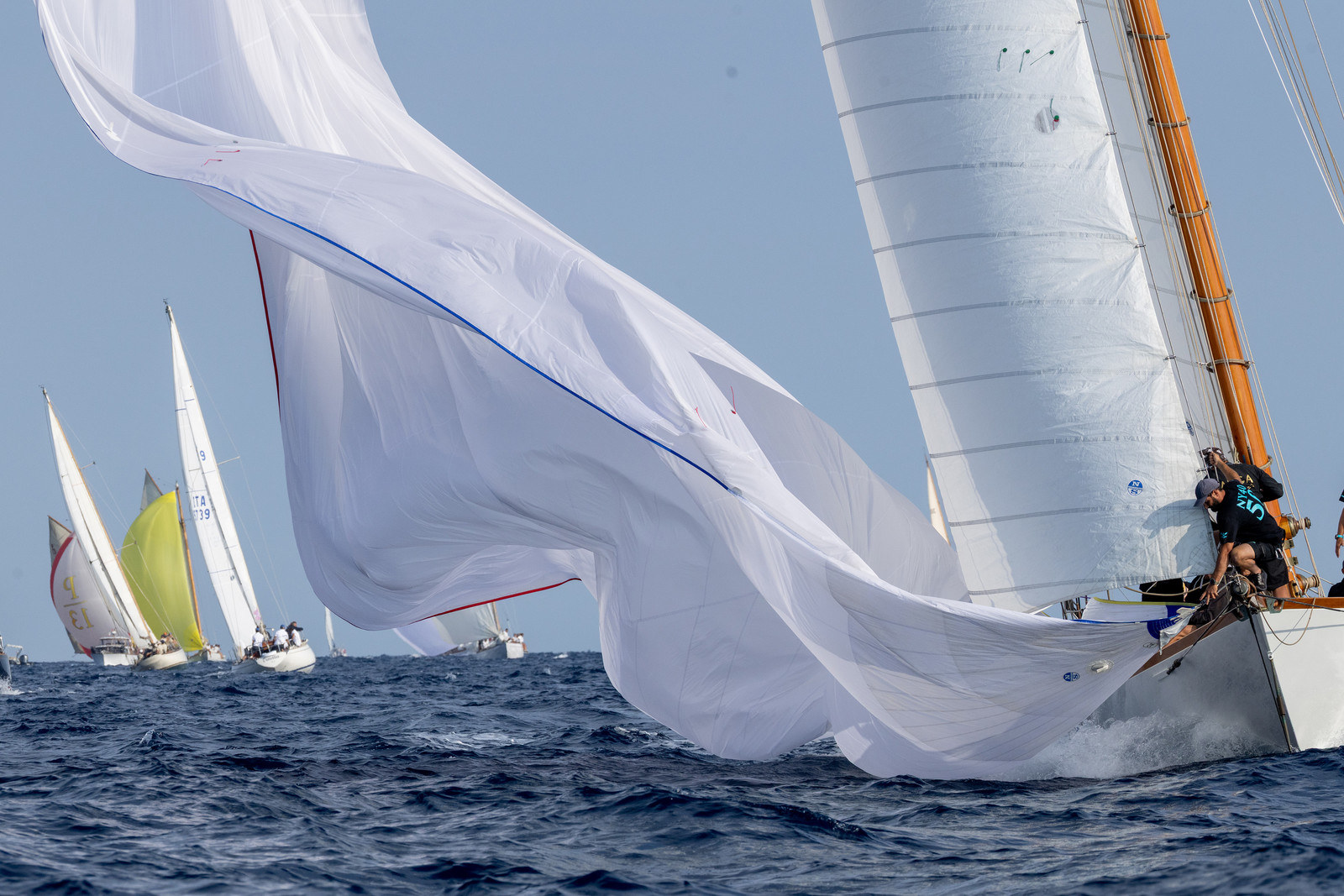 01 10 2025, Saint-Tropez (FRA), Les Voiles de Saint-Tropez 2025, Race Day 3 01 10 2025, Saint-Tropez (FRA), Les Voiles de Saint-Tropez 2025, Race Day 3