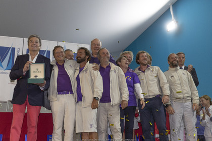 7 10 2018 Saint-Tropez (FRA,83), LEs Voiles de Saint-Tropez 2018, jour 8, prize giving