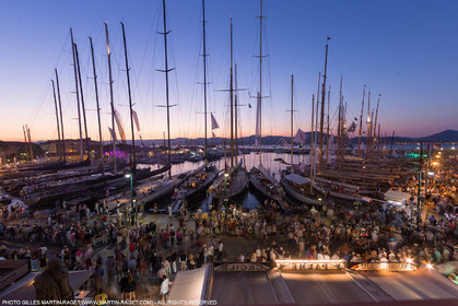 29 09 2016, Saint-Tropez (FRA,83), Voiles de Saint-Tropez 2016, Challenge Day, Crew parade
