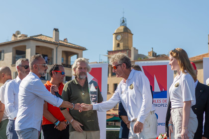 08 10 2023, Saint-Tropez (FRA,83), Les Voiles de Saint-Tropez 2023, Prizegiving classics and moderns