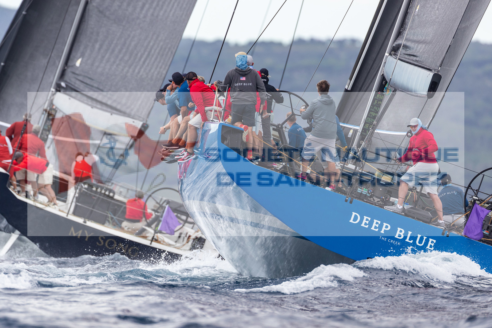 30 09 2024, Saint-Tropez (FRA), Les Voiles de Saint-Tropez 2024, Race Day 1